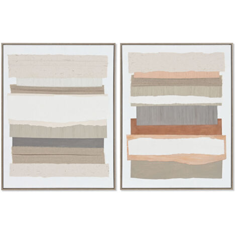Tela Home ESPRIT Pino Tela 62 x 4,5 x 82 cm 62,3 x 4,5 x 82,3 cm