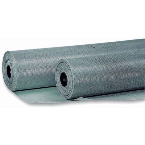 Tela mosquitera de aluminio 100x250 cm