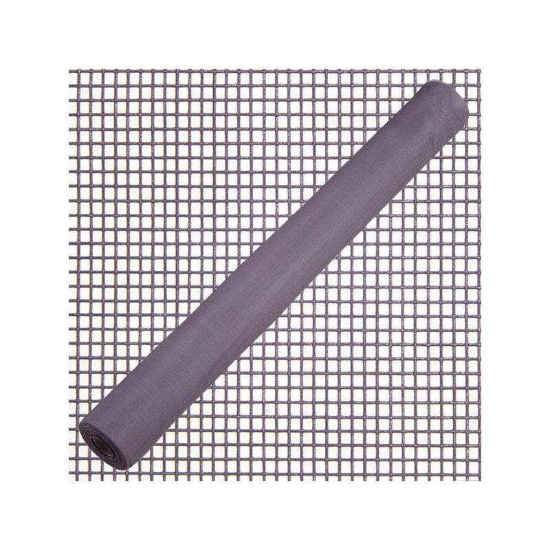 

Tela Mosquitera Fibra Vidrio Gris Rollo 50 metros. Tela Mosquitera Fibra Vidrio Gris 18x16/80 cm. Rollo 50 metros.