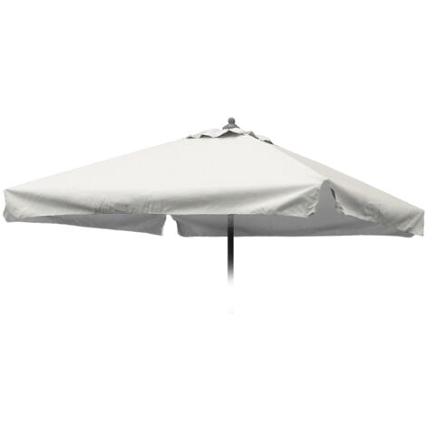 ELIOS PARASOLS Tela Parasol Jardín 2 x 2 Cuadrado Plutone con volantes