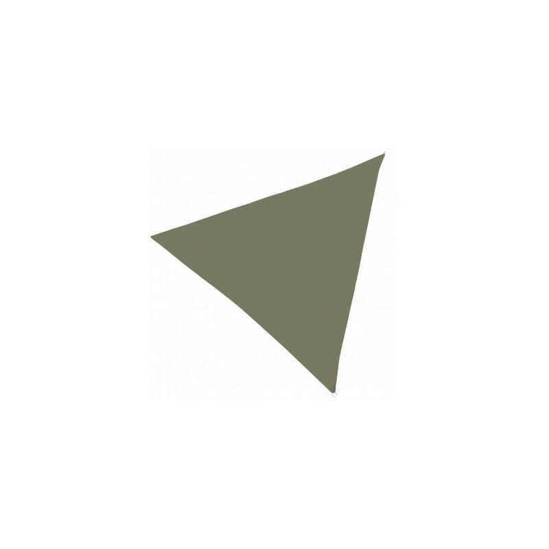 Toile ombrage voile triangulaire vert 360x360x360cm - Vert