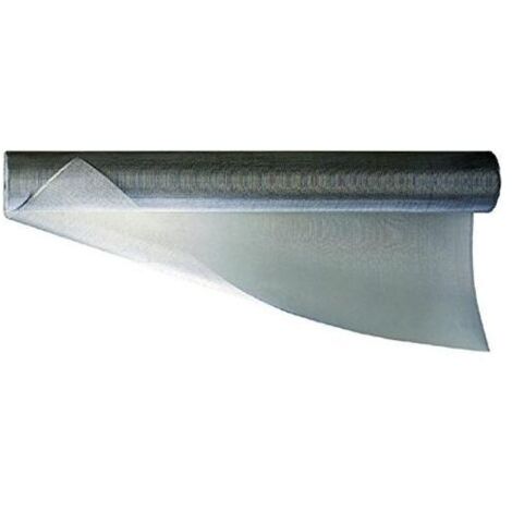 Tela Zanzariera In Alluminio Standard Filo-09 18X14 Mt.30 H.Cm.  80