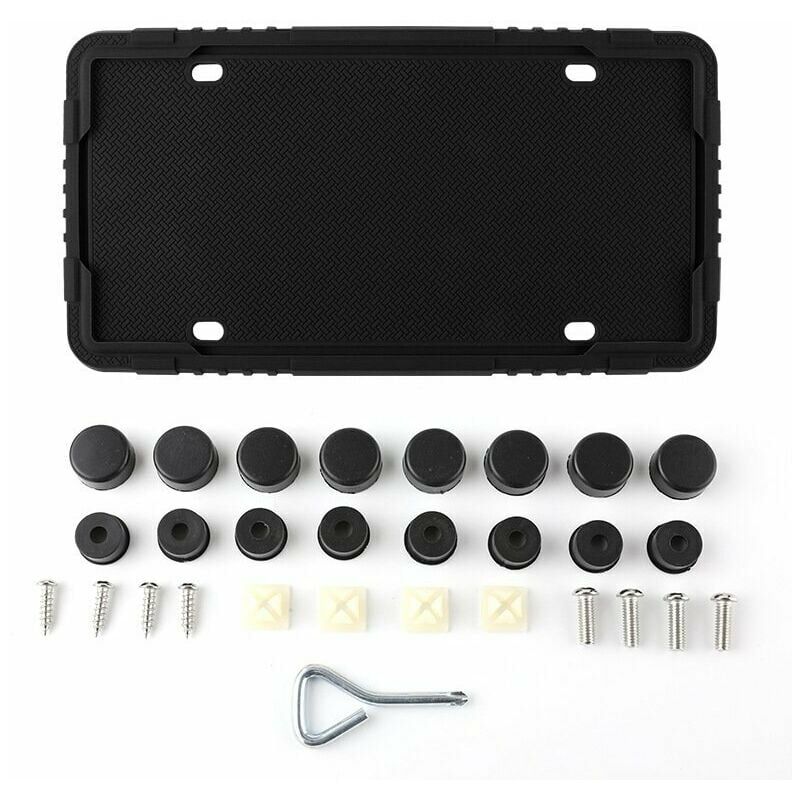 Telai per targa, 2 pezzi copri targa per auto