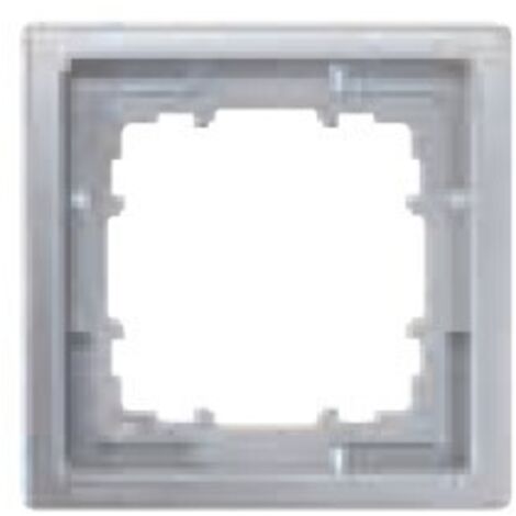 Telaio 1 elementi Siemens Delta Style METALLIC PLATINUM 5TG13211
