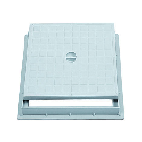 TELAIO + CHIUSINO PER POZZETTO cm. 35x35
