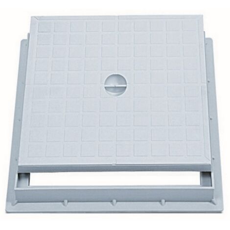 TELAIO + CHIUSINO PER POZZETTO CM. 40X40