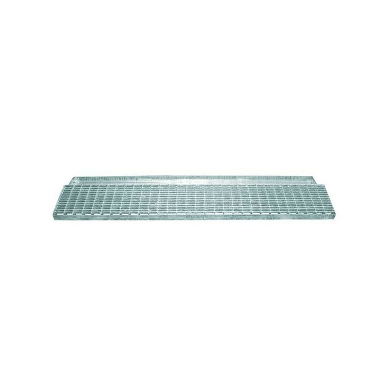 Telaio con griglia zincata antitacco : Dimensione - cm 100x25