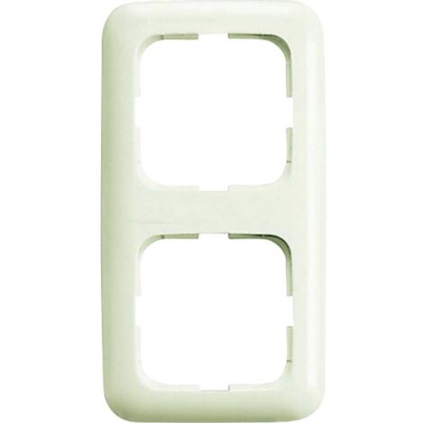 Busch-Jäger 2 volte quadro perpendicolare ALFA USATO NERO 1 ST K 226/1 