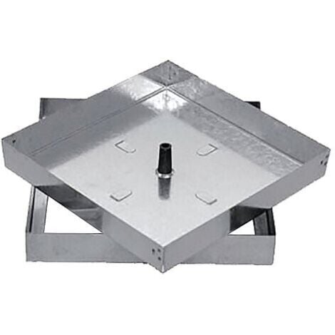 Telaio e sigillo leggero piastrelle portapavimento zincato 33x33 coperchio