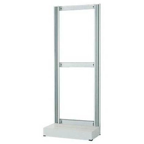 TELAIO IN METALLO VUOTO CON BASE V404 - MM 610 x H.1650 Misura: mm H. 1650 x L. 610