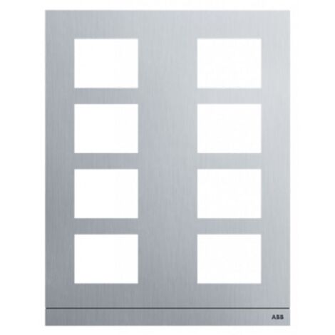 Telaio per pulsantiera esterna Abb 8 moduli WLF308A 41398CF-A WLF308A