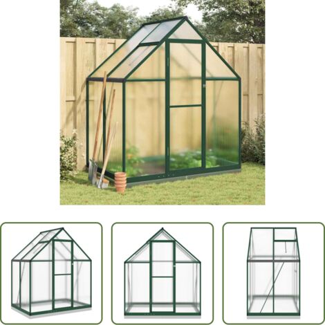 Telaio serra -  Telaio Serra con Base Verde 169x114x202 cm in Alluminio