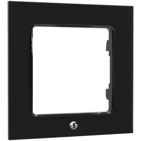 Telaio singolo interruttore Shelly (nero)