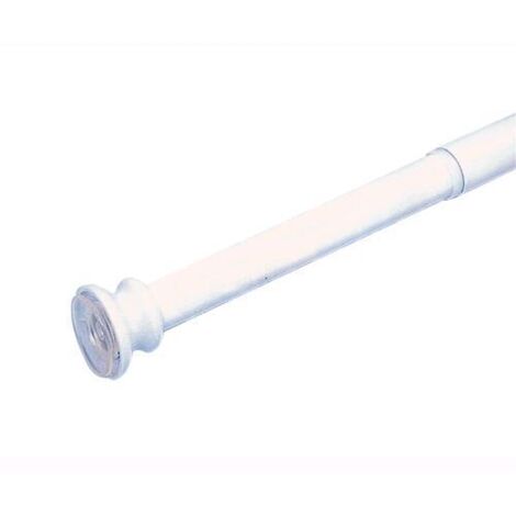 telaio supporto estensibile bianco per tende allungabile da 110 a 200 cm   25 mm