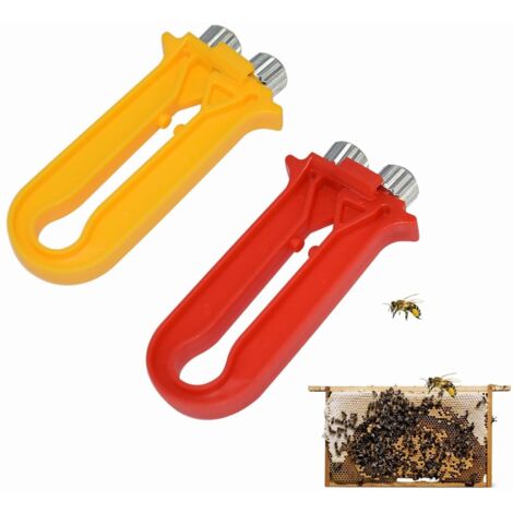 Telaio tenditore filo, Attrezzi per apicoltura con tenditore filo, Tenditore filo per apicoltura, Tendicavo telaio arnia, Attrezzi per crimpatura, Attrezzatura per apicoltura, per apicoltori, Rosso