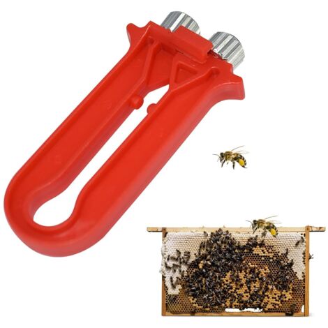 Telaio tenditore filo, Attrezzi per apicoltura con tenditore filo, Tenditore filo per apicoltura, Tendicavo telaio arnia, Attrezzi per crimpatura, Attrezzatura per apicoltura, per apicoltori, Rosso