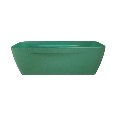 TELCOM Set Balconetta Striato con Sottovaso Inc "Equa" Olive 50