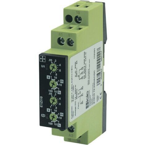 tele 110101 E1ZI10 12-240VAC/DC Relais temporisé multifonction 1 pc(s) 1 inverseur (RT)