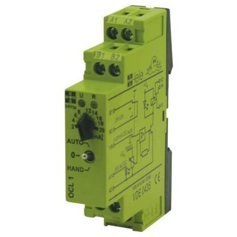 Tele OCL1 relè compatto nero 24 V AC DC