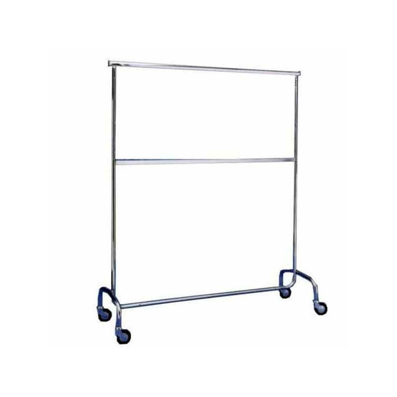 Tele Stender 2 étages H.155/215 Rose