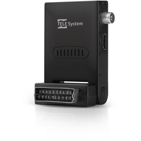 TELE System FACILE STEALTH/02 Cavo Full HD Nero