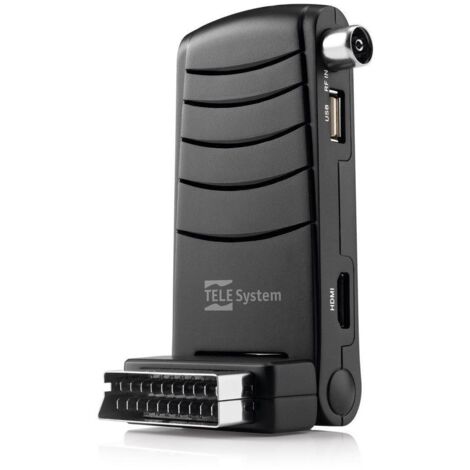 TELE System TS6005 Stealth Terrestre Full HD Negro
