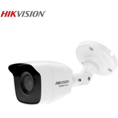 Telecamera Analogica Bullet 720P 1MP Ottica Fisssa 2.8mm IP66 OSD CMOS Sensor EXIR Smart IR TVI AHD CVI CVBS Carcassa Metallo HiWatch HWT-B110-M