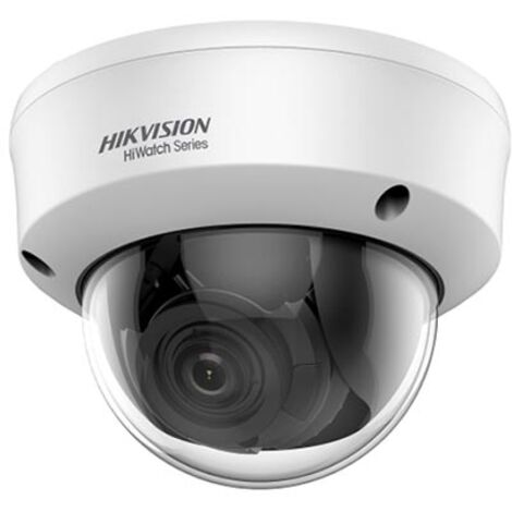Telecamera Analogica Dome 1080P 2MP Ottica Varifocale Manuale 2.8-12mm IP66 IK10 OSD Smart IR TVI AHD CVI CVBS HiWatch HWT-D320-VF