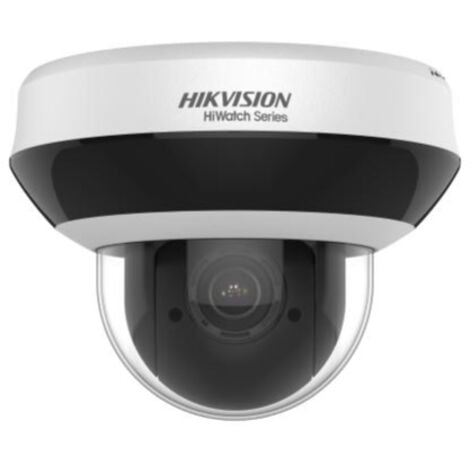 Telecamera antivandalica mini dome IP Hikvision HWP-N2404IH-DE3 Hiwatch series PTZ 4x HD+ 4mpx motorizzata 2.812mm h.265+ poe slot sd IP66 IK10