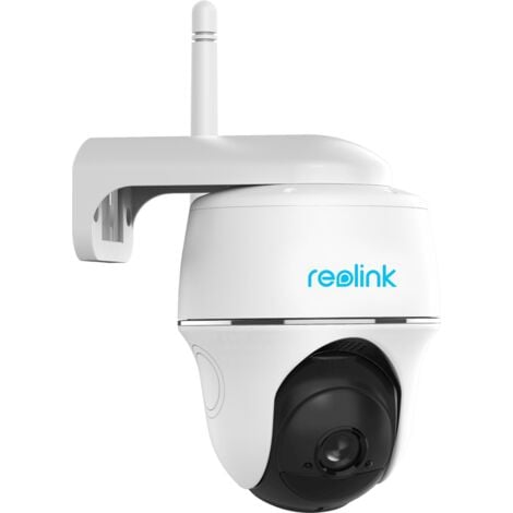 Telecamera da Esterno a Batteria Solare PTZ 2K con Rilevamento di Uomo/Veicoli, WiFi 2,4 GHz, Sensore di PIR, Visione Notturna, Slot per Scheda SD, Time-Lapse, Audio a 2 Vie, Argus PT-4MP