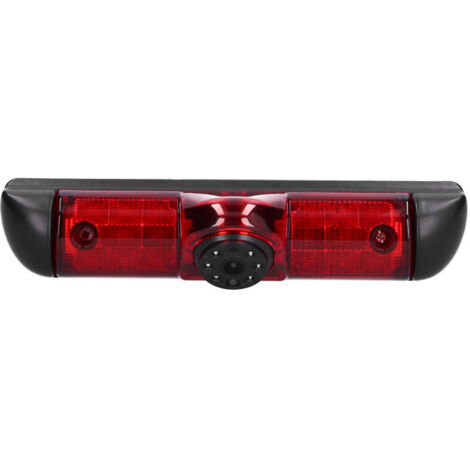 Telecamera di retromarcia SJLERST, 170° HD, visione notturna a LED, luce freno, supporto di ricambio per Fiat Ducato