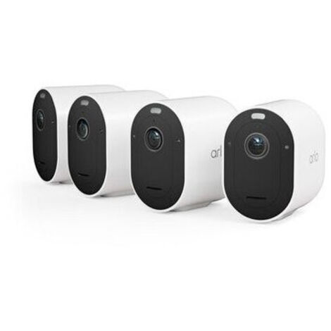 Telecamera di sicurezza connessa - ARLO - Pro 5 2K+ - Visione notturna a colori - 4 telecamere - Wi‑Fi dual band