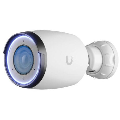 Telecamera di Sicurezza Ubiquiti AI Professionale Bullet 4K IP per Interni ed Esterni, Risoluzione 3840x2160, Montaggio a Soffitto, Parete o Pali (UVC-AI-PRO-WHITE)