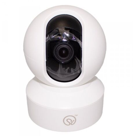 Telecamera di Sicurezza Wi-Fi 2MP Supporta 2.4 e 5Ghz Videocamera di Sorveglianza Regolabile 355 Sensore di Movimento Integrato Modello 7235