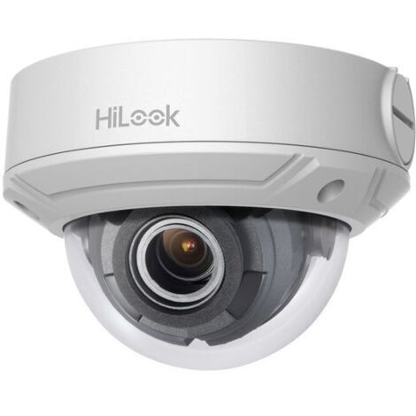 Telecamera di Sorveglianza IP Hikvision HiLook IPC-D640H-Z con Cupola, Risoluzione 2560x1440, Ideale per Uso Interno ed Esterno, Montaggio a Soffitto