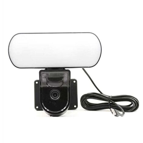 Telecamera di sorveglianza WiFi Tuya, luce da parete per giardino, spina UE