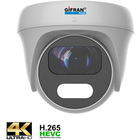 Telecamera dome Ultra AHD 8 MPX grandagolo professionale