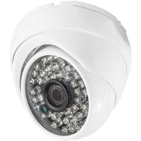 Telecamera Dome Videosorveglianza 48 Led 3mp 3.6 mm Interna Soffitto ccd 2048