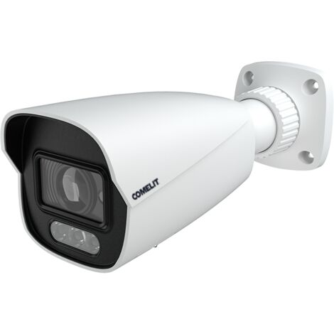 Telecamera IP Bullet 4MP 2.8mm ottica fissa IP67 Comelit IPBCAMA04FCUB
