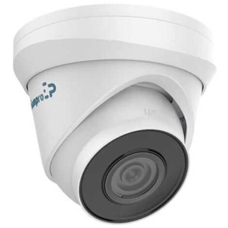 Telecamera ip di rete fissa - domo - 4 mp - colore bianco