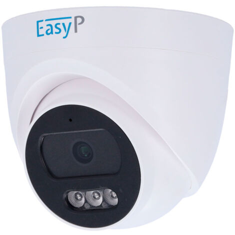 Telecamera IP Dome 2MP IR 25m Obiettivo 2,8mm PoE IP67 AI Videosorveglianza