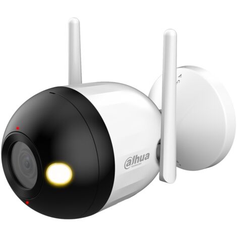 TELECAMERA IP F4C-PV Wi-Fi, Smart Dual Light Active Deterrence - 3.7Mpx 2.8mm DAHUA