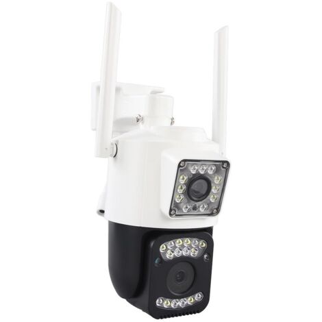 Telecamera IP WiFi con doppio obiettivo 2MP 1080p INFRAROSSI IP65 BD-JQ918AH