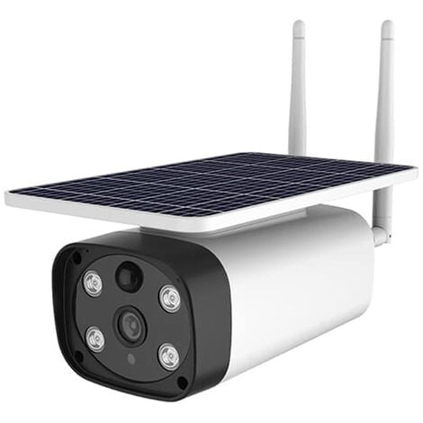 Telecamera Pannello Solare WIFI Esterno Camera Videosorveglianza Esterna IP67