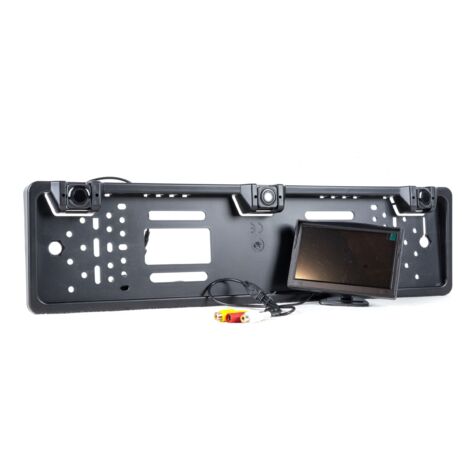 Telecamera per la retromarcia con display da 5” e sensori di parcheggio IP67