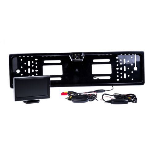 Telecamera per la retromarcia con display wireless da 5" e modulo IP67