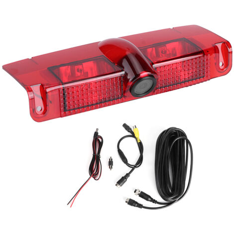 Telecamera posteriore con luce freno a LED integrata per Chevrolet Express - Chip 4089, impermeabile, NTSC/PAL