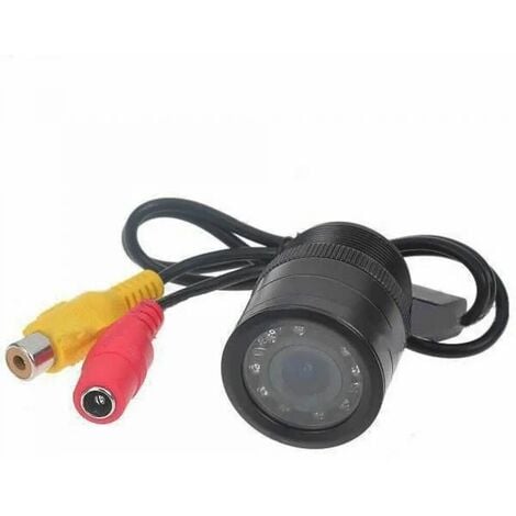 Telecamera Retromarcia Auto Camper Furgone 2 Led Smd Staffata Retrocamera 