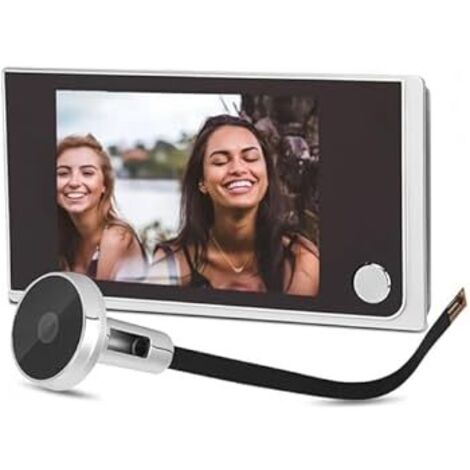 Telecamera spion da 3,5 pollici - Spioncino elettronico - Angolo visivo 120° - Sensore OV HD per sicurezza domestica
