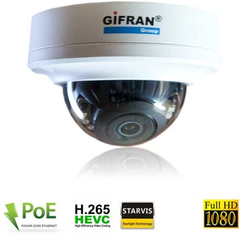 Telecamera starlight POE 2MPX IP